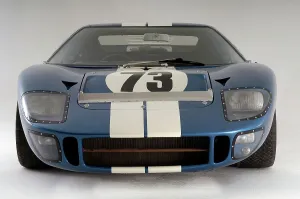 Ford Gt40 Daytona Prototype 1965 Prints: Ford GT40 Daytona prototype 1965. Artist: Simon Clay