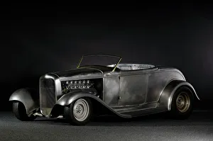 Ford Hot Rod Custom Metal Body 1934 Prints: Ford Hot rod custom metal body 1934. Artist: Simon Clay
