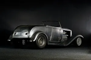 Ford Hot Rod Custom Metal Body 1934 Prints: Ford Hot rod custom metal body 1934. Artist: Simon Clay