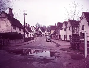 Ford Prints: The ford, Kersey, Suffolk, c1955. Creator: Arthur Charles Kirby Ware