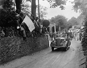Torbay Prints: Ford Model C 10 of J Whalley competing in the MCC Torquay Rally, Torbay, Devon, 1938