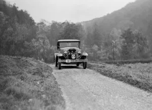 Ford Model A of EAL Midgely competing in the MCC Sporting Trial, 1930. Artist: Bill Brunell
