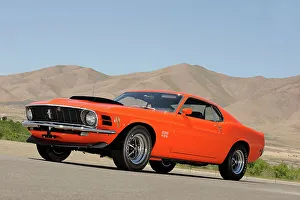 Ford Mustang Boss 429 1970. Artist: Simon Clay