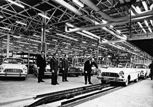 Production Line Prints: Ford production line, Genk factory, Belgium, early 1960s