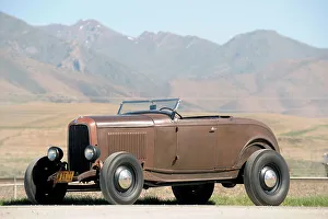 Ford Rodriguez Roadster Custom 1932. Artist: Simon Clay