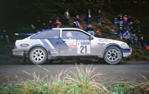 Ford Prints: Ford Sierra RS Cosworth, Jimmy McRae 1989 RAC Rally. Creator: Unknown