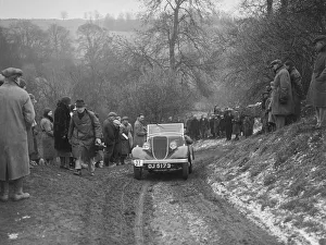 Ford V8 open tourer of H Hillcoat competing at the Sunbac Colmore Trial, Gloucestershire, 1933