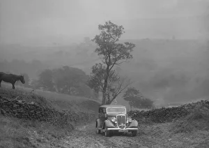 Clarkson Prints: Ford V8 saloon of AKB Clarkson competing in the MCC Sporting Trial