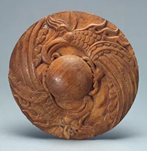 Forehead Plaque from a Horse Harness, 6th century BC. Artist: Ancient Altaian, Pazyryk Burial Mounds Forehead Plaque from a Horse Harness, 6th century BC. Artist: Ancient Altaian, Pazyryk Burial Mounds