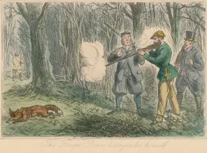 Foreigner Prints: The Foreign Prince distinguishes himself, 1860. Artist: John Leech