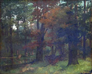 Gustave 1819 1877 Prints: In the Forest. Artist: Courbet, Gustave (1819-1877)