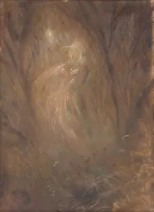 Ghost Prints: Forest Ghost, 1890-1900. Creator: Ladislav Mednyanszky