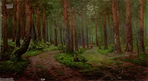 Forest Landscape, 1894. Creator: Karl Klopfer