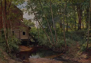 Water Mill Prints: Forest Mill. Creator: Shishkin, Ivan Ivanovich (1832-1898)