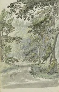 Johannes Huibert Prins Prints: Forest path, 1783. Creator: Johannes Huibert Prins