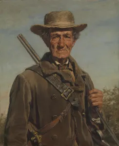 Forestry Prints: The Forester. Creator: Karel Ooms