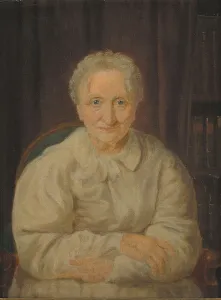 Hansen Constantin Prints: Forfatterinden Juliane Marie Jessen, 1828-1832. Creator: Constantin Hansen