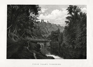 Tranquility Gallery: Forge Valley, Yorkshire, 1896