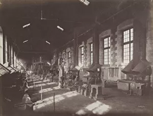 Anvil Gallery: Forges, ca. 1880. Creator: Louis Lafon