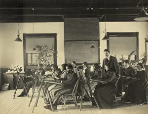 Training College Prints: Formal class in liberal arts and sciences Hampton Institute