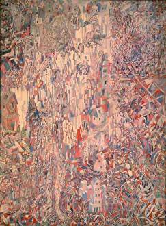 Images Dated 5th June 2013: The Formula of the Proletariat of Petrograd, 1920-1921. Artist: Filonov