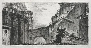 Foro di Augusto. Creator: Giovanni Battista Piranesi (Italian, 1720-1778)
