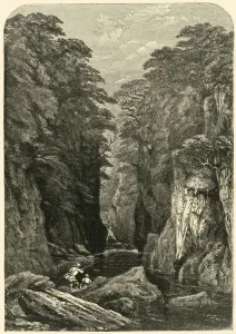 Anglers Gallery: Fors Nothyn, North Wales, c1850. Creator: Josiah Wood Whymper