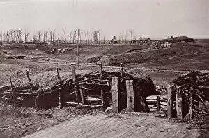 Andrew J Gallery: Fort Beauregard, Manassas, VA, 1861-65. Creator: Andrew Joseph Russell