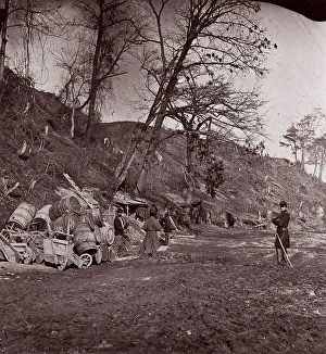 Andrew J Prints: Fort Brady, Virginia, 1861-65. Creator: Andrew Joseph Russell