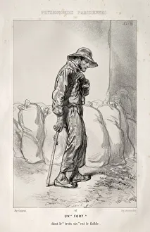 Paul Gavarni French Prints: Un Fort. Creator: Paul Gavarni (French, 1804-1866)