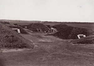 Fort Darling, James River, ca. 1865. Creator: William Frank Browne
