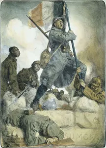 Musee De Larmee Prints: Fort Douaumont, 25 October 1916, 1916