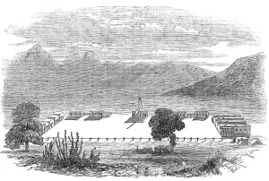 Natural Resources Prints: Fort Fillmore, New Mexico, 1854. Creator: Unknown
