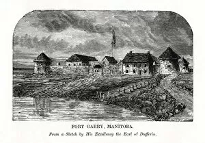 Fort Garry, Manitoba, Canada, late 19th century