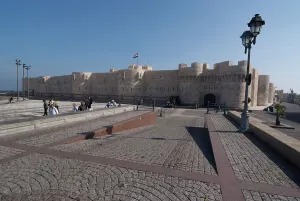 Fort and Harbour, Alexandria, Egypt, 2007. Creator: Ethel Davies