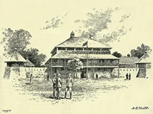 The Fort at Kumasi, c1900. Creator: A.E. Huitt