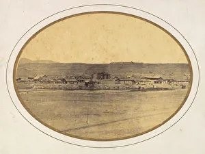Fort Laramie, Wyoming, ca. 1866. Creator: Attributed to Ridgway Glover (