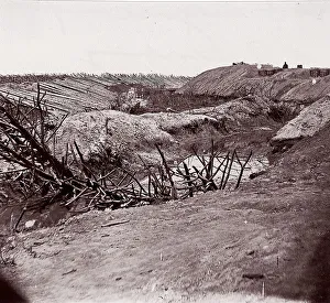 Osullivan Prints: Fort Sedgwick in front of Petersburg, 1864. Creator: Tim O Sullivan