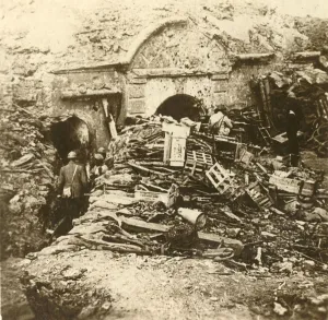 Verdun Prints: Fort of Souville, Verdun, northern France, c1914-c1918