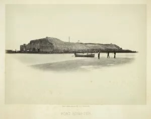 Fort Gallery: Fort Sumpter, 1865 / 66. Creator: George N. Barnard