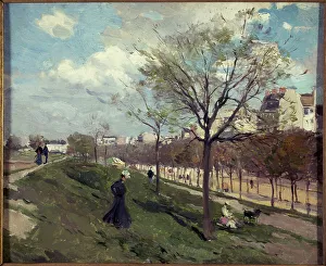 Boulevard Prints: Fortifications, boulevard Gouvion-Saint-Cyr, c1902. Creator: Ferdinand Louis Marks