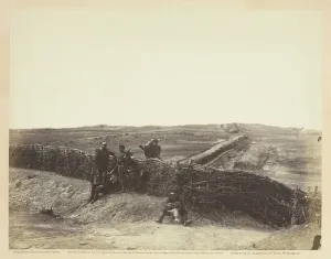 Barnard George Norman Prints: Fortifications on Heights of Centreville, Virginia, March 1862