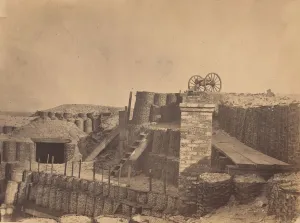 Gabions Prints: Fortifications Near Charleston, South Carolina, ca. 1861