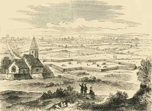Vastness Collection: Fortifications of Old St. Pancras, c1876. Creator: Unknown