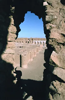 Abbasid Dynasty Prints: Fortress of Al Ukhaidir, Iraq, 1977