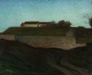 Bergh Sven Richard Prints: The Fortress of Varberg. Creator: Sven Richard Bergh