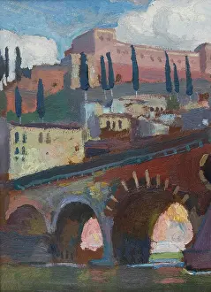 Defensive Prints: Fortress in Verona, 1902. Creator: Jan Stanislawski