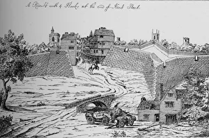 One of the Forts erected by the Parliament for the defence of London during the Civil War, c1808
