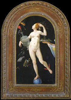 Fortuna Prints: Fortune. Artist: Ligozzi, Jacopo (1547-1627)