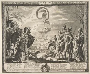Bosse Abraham Prints: Fortune Favoring France (La Fortune de la France), ca. 1635-37. Creator: Abraham Bosse